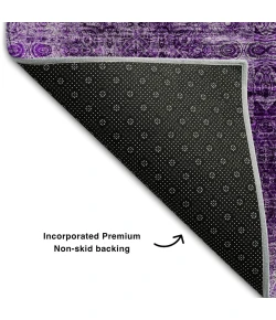 Addison Mayfield Purple AMF557 9ft. x 12ft. Rect. Rug