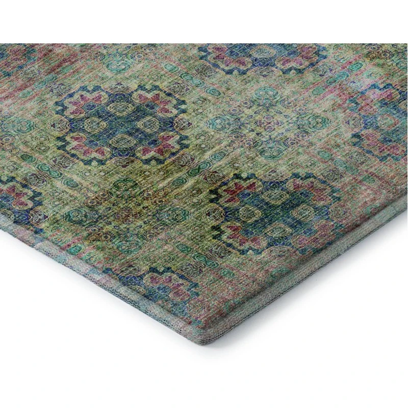 Addison Mayfield Green AMF557 9ft. x 12ft. Rect. Rug