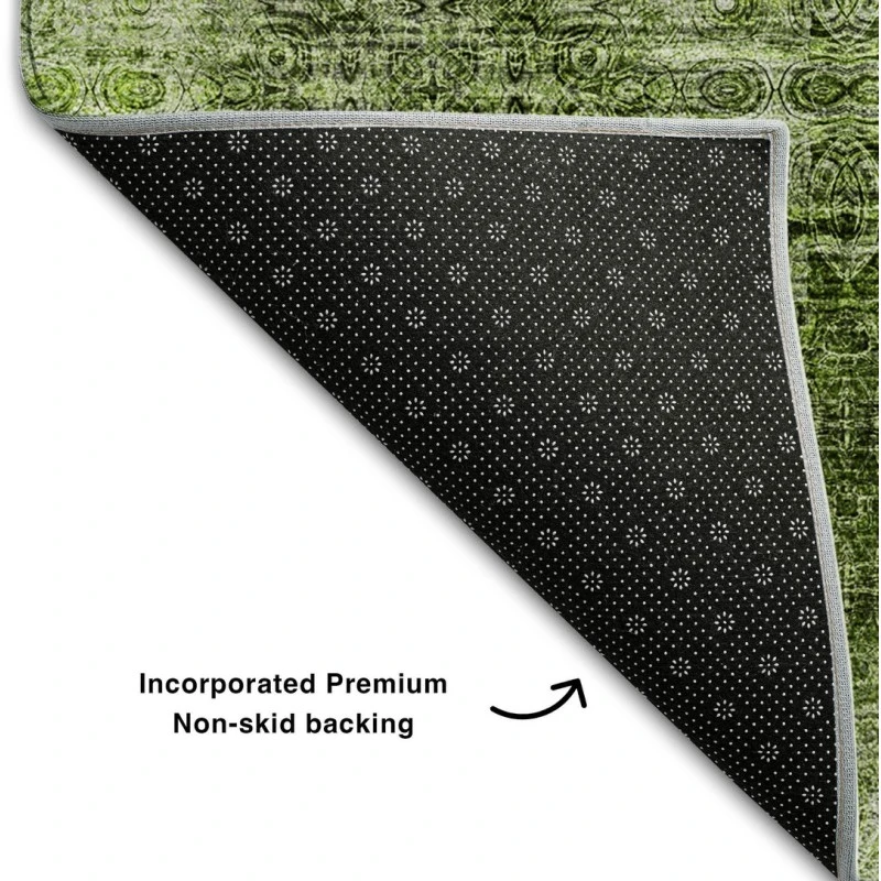 Addison Mayfield Green AMF557 9ft. x 12ft. Rect. Rug