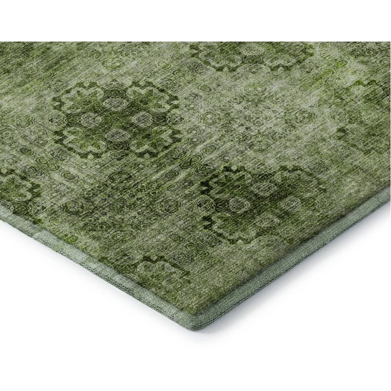 Addison Mayfield Green AMF557 9ft. x 12ft. Rect. Rug