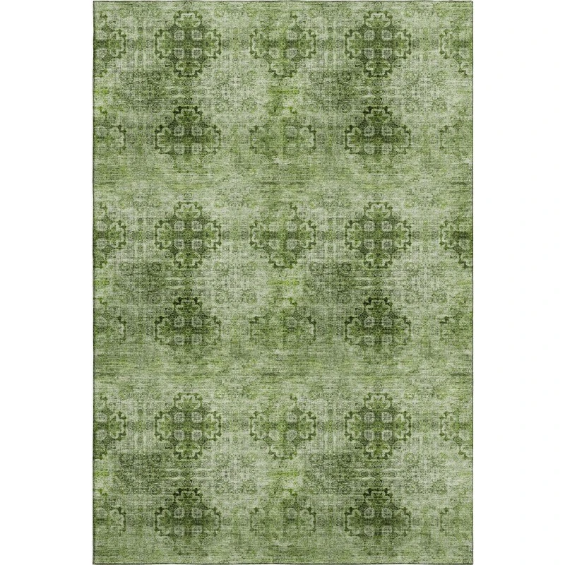 Addison Mayfield Green AMF557 9ft. x 12ft. Rect. Rug