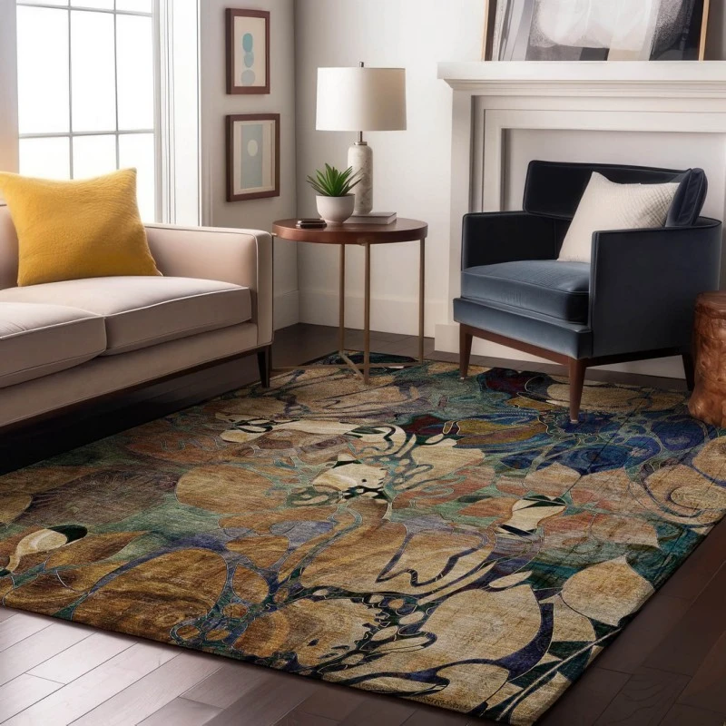 Addison Mayfield Brown AMF558 8ft. x 10ft. Rect. Rug