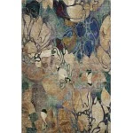 Addison Mayfield Brown AMF558 - 8ft. Round Rug
