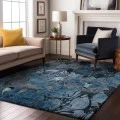 Addison Mayfield Blue AMF558 - 8ft. Round Rug