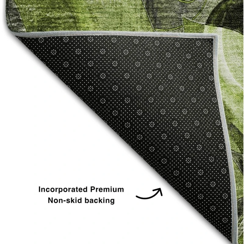 Addison Mayfield Green AMF558 2ft. 3in. x 7ft. 6in. Rect. Rug