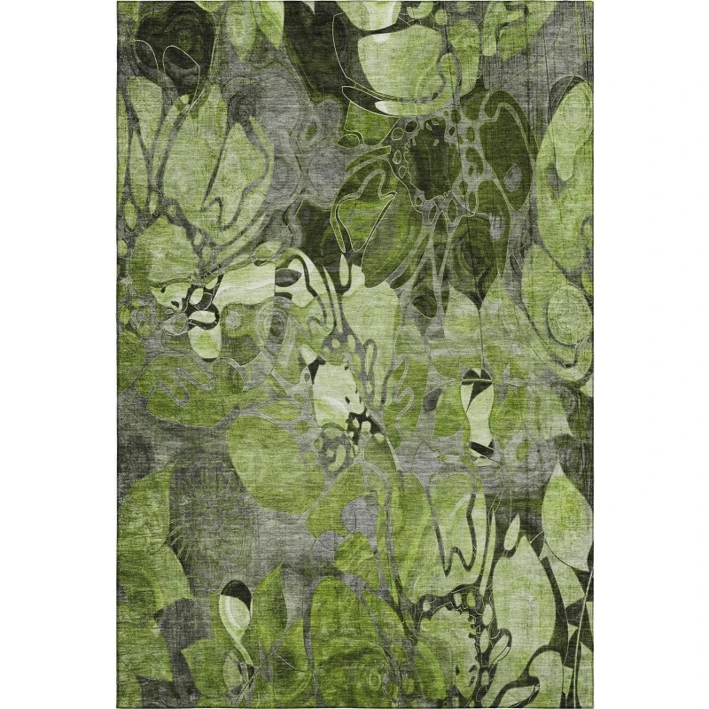 Addison Mayfield Green AMF558 2ft. 3in. x 7ft. 6in. Rect. Rug
