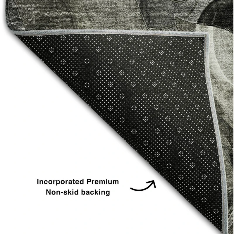 Addison Mayfield Gray AMF558 - 8ft. Round Rug
