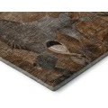 Addison Mayfield Orange AMF558 - 8ft. Round Rug