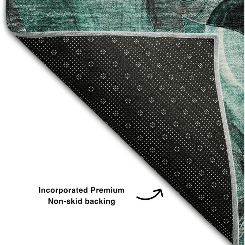 Addison Mayfield Teal AMF558 8ft. x 10ft. Rect. Rug