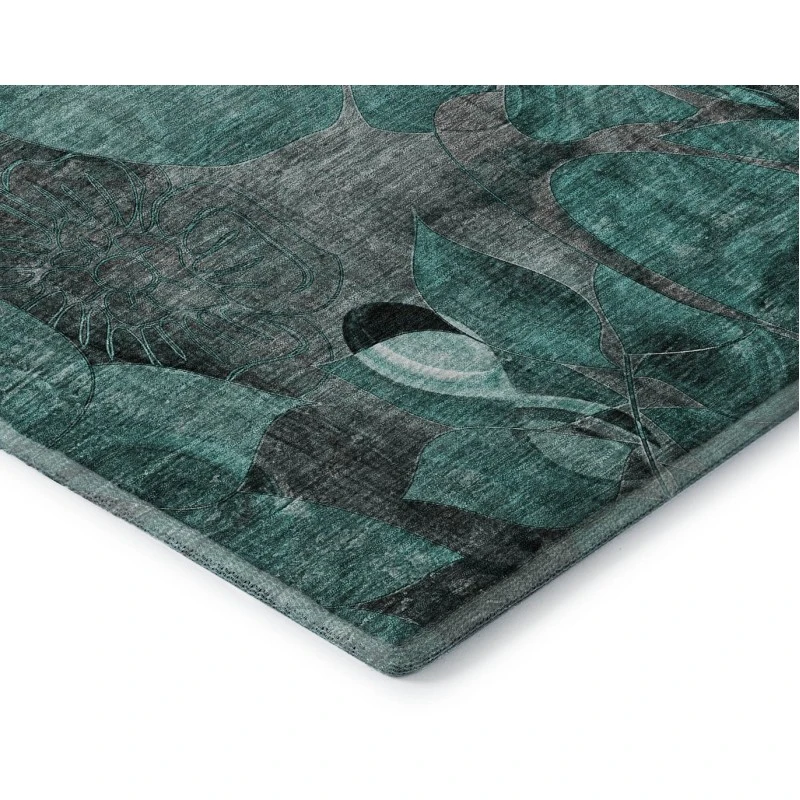 Addison Mayfield Teal AMF558 8ft. x 10ft. Rect. Rug