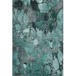 Addison Mayfield Teal AMF558 8ft. x 10ft. Rect. Rug