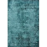 Addison Mayfield Teal AMF559 5ft. x 7ft. 6in. Rect. Rug