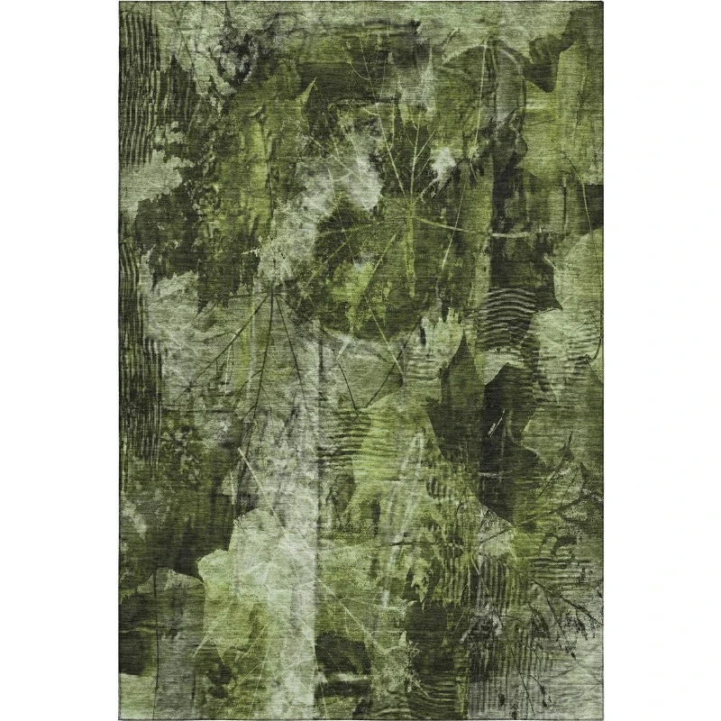 Addison Mayfield Green AMF560 8ft. x 10ft. Rect. Rug