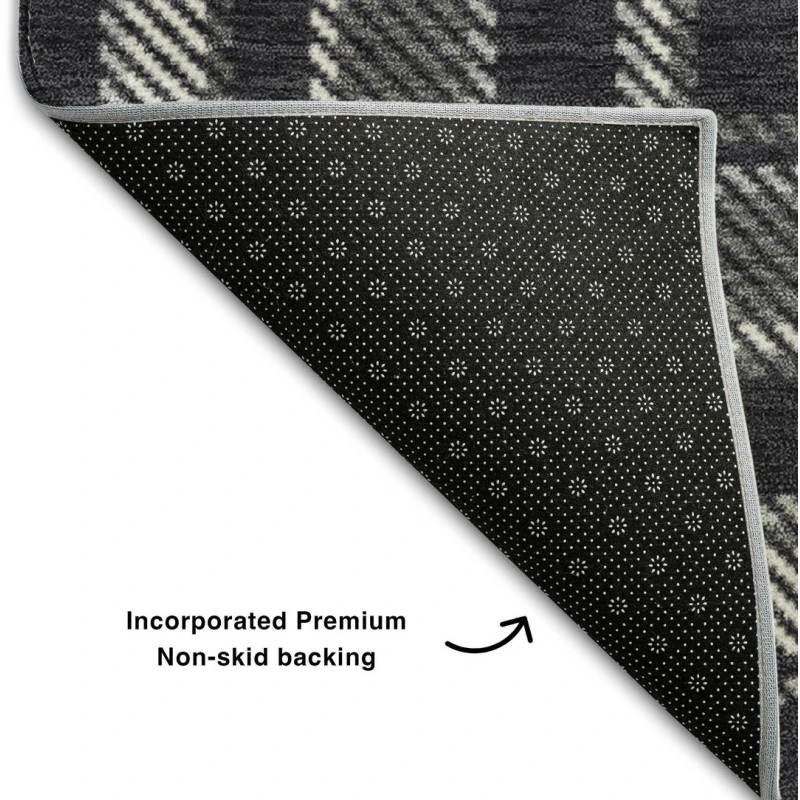 Addison Mayfield Black AMF563 - 8ft. Round Rug