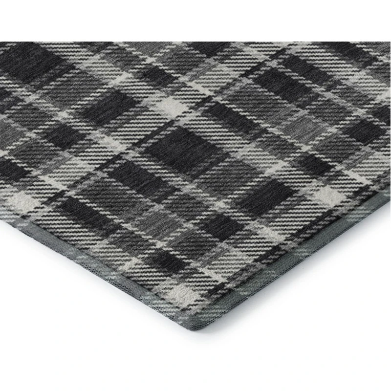 Addison Mayfield Black AMF563 - 8ft. Round Rug