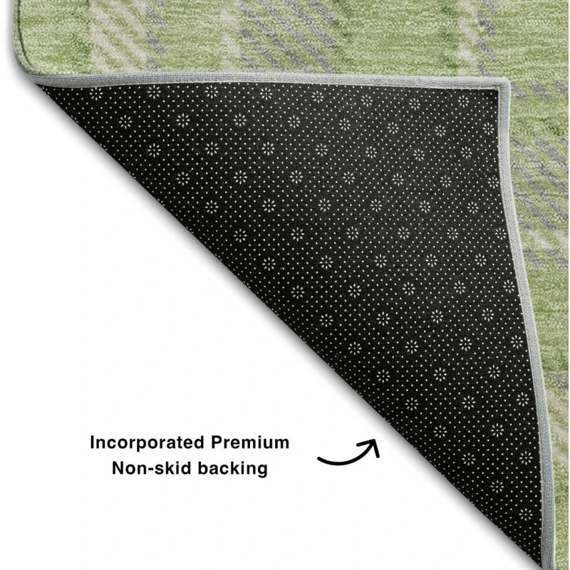 Addison Mayfield Green AMF563 - 8ft. Round Rug