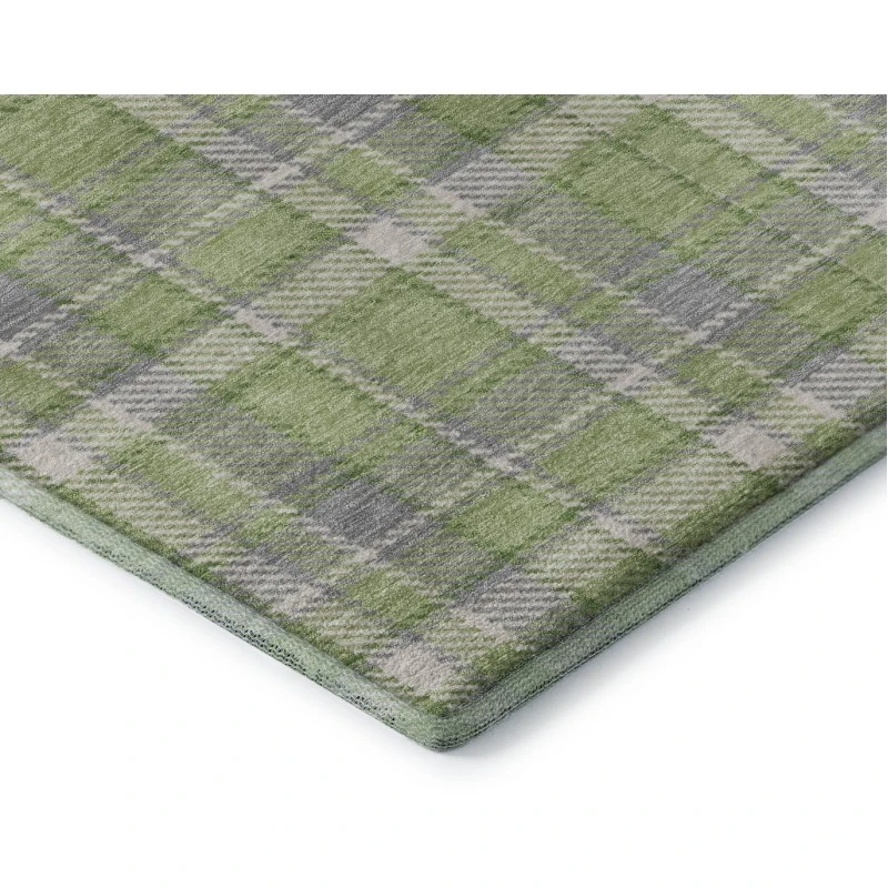 Addison Mayfield Green AMF563 - 8ft. Round Rug