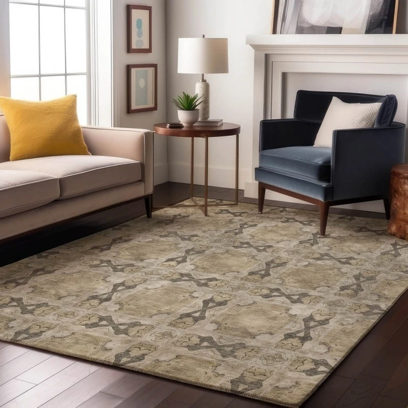 Addison Mayfield Brown AMF564 8ft. x 10ft. Rect. Rug