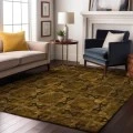 Addison Mayfield Brown AMF564 - 8ft. Round Rug