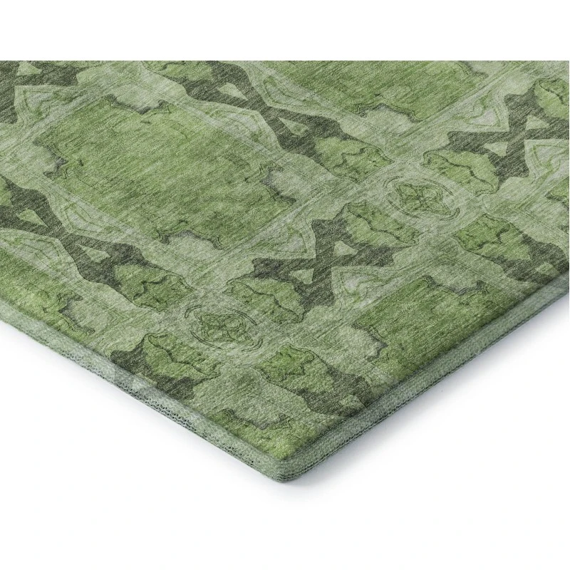 Addison Mayfield Green AMF564 - 8ft. Round Rug