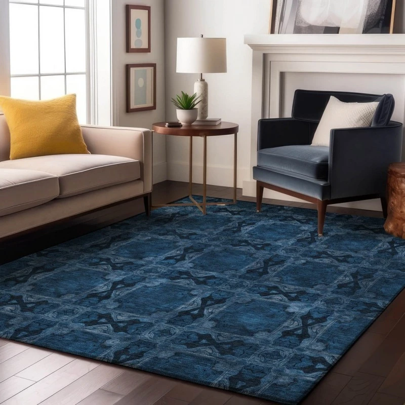 Addison Mayfield Blue AMF564 9ft. x 12ft. Rect. Rug
