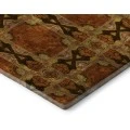 Addison Mayfield Orange AMF564 - 8ft. Round Rug