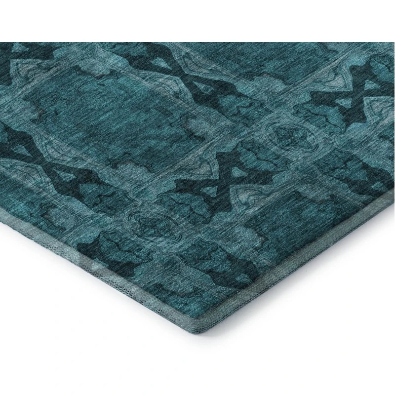 Addison Mayfield Teal AMF564 5ft. x 7ft. 6in. Rect. Rug