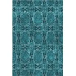 Addison Mayfield Teal AMF564 8ft. x 10ft. Rect. Rug