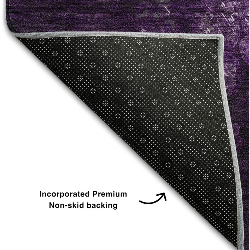 Addison Mayfield Purple AMF565 8ft. x 10ft. Rect. Rug