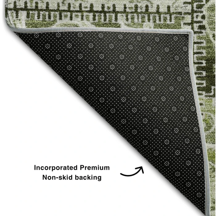 Addison Mayfield Green AMF566 9ft. x 12ft. Rect. Rug