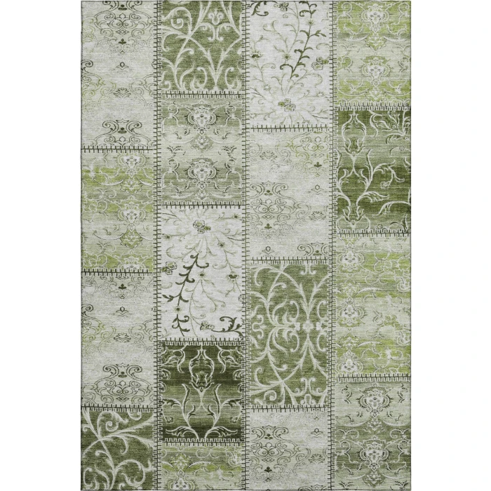 Addison Mayfield Green AMF566 9ft. x 12ft. Rect. Rug