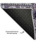 Addison Mayfield Purple AMF566 9ft. x 12ft. Rect. Rug