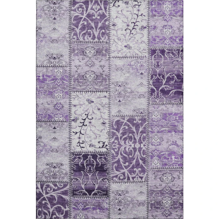 Addison Mayfield Purple AMF566 9ft. x 12ft. Rect. Rug