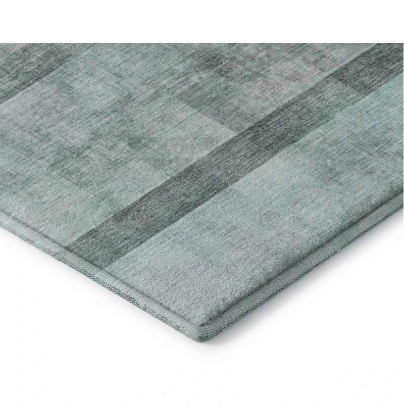 Addison Mayfield Teal AMF568 - 8ft. Round Rug
