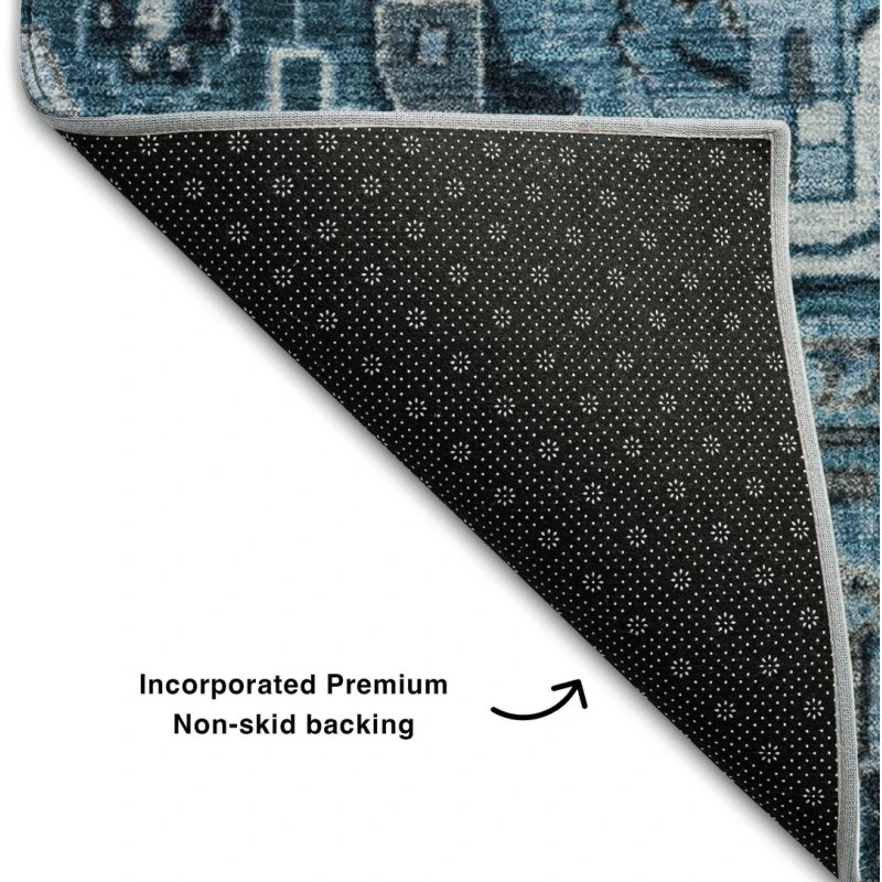 Addison Mayfield Blue AMF570 8ft. x 10ft. Rect. Rug