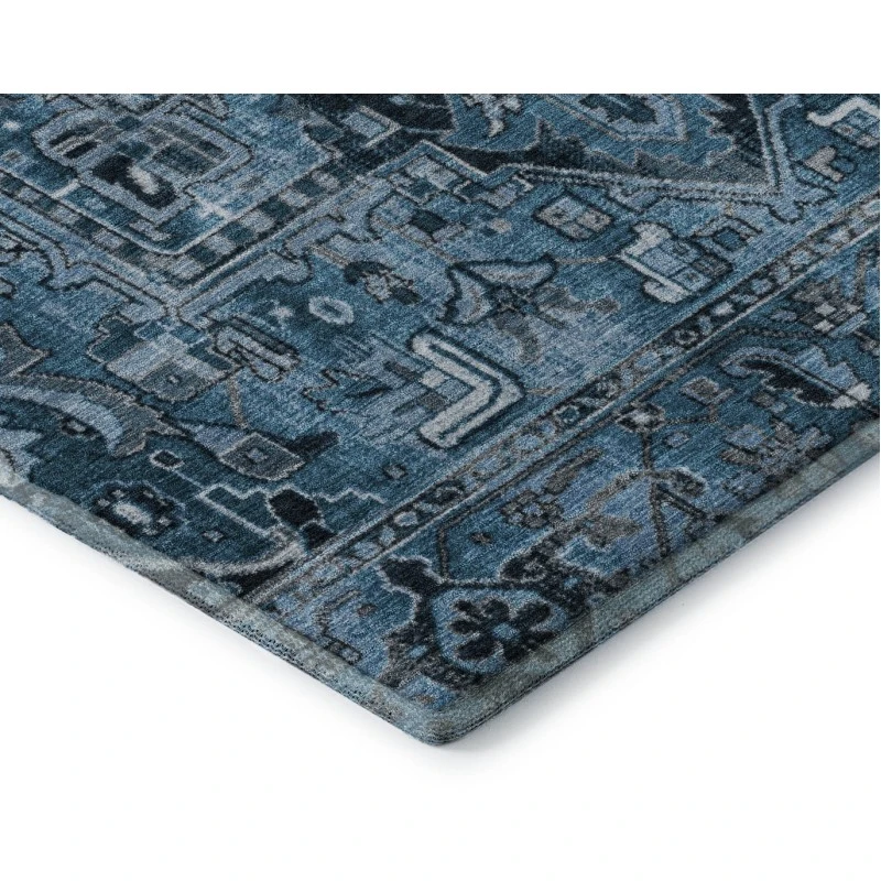 Addison Mayfield Blue AMF570 8ft. x 10ft. Rect. Rug