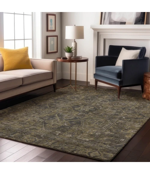 Addison Mayfield Brown AMF571 9ft. x 12ft. Rect. Rug
