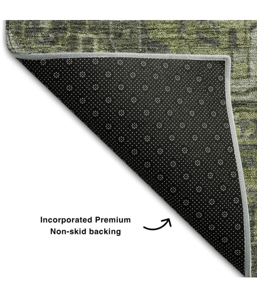 Addison Mayfield Green AMF571 9ft. x 12ft. Rect. Rug