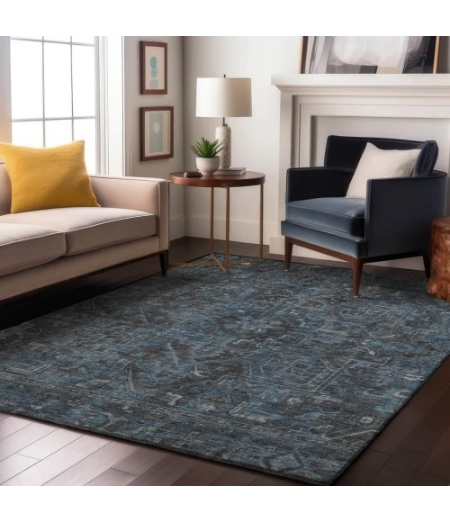 Addison Mayfield Blue AMF571 5ft. x 7ft. 6in. Rect. Rug
