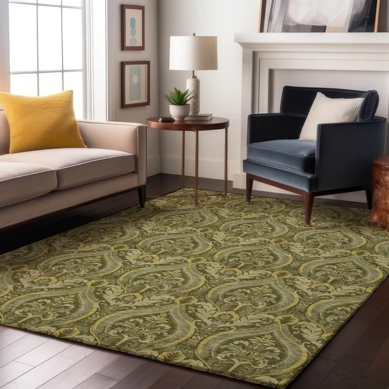 Addison Mayfield Green AMF572 8ft. x 10ft. Rect. Rug