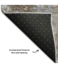 Addison Mayfield Brown AMF573 - 8ft. Round Rug