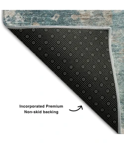 Addison Mayfield Teal AMF573 5ft. x 7ft. 6in. Rect. Rug