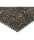 Addison Mayfield Brown AMF574 - 8ft. Round Rug