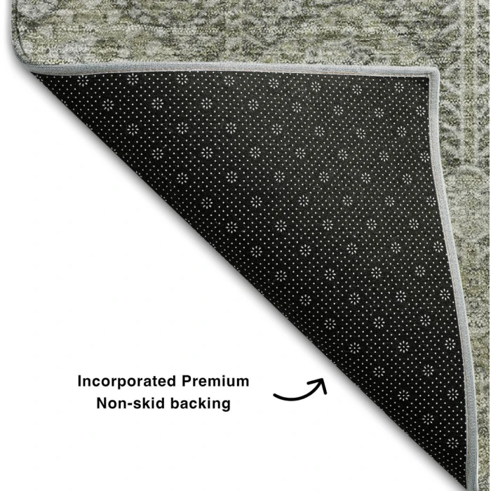 Addison Mayfield Gray AMF574 5ft. x 7ft. 6in. Rect. Rug