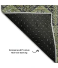 Addison Mayfield Green AMF574 - 8ft. Round Rug