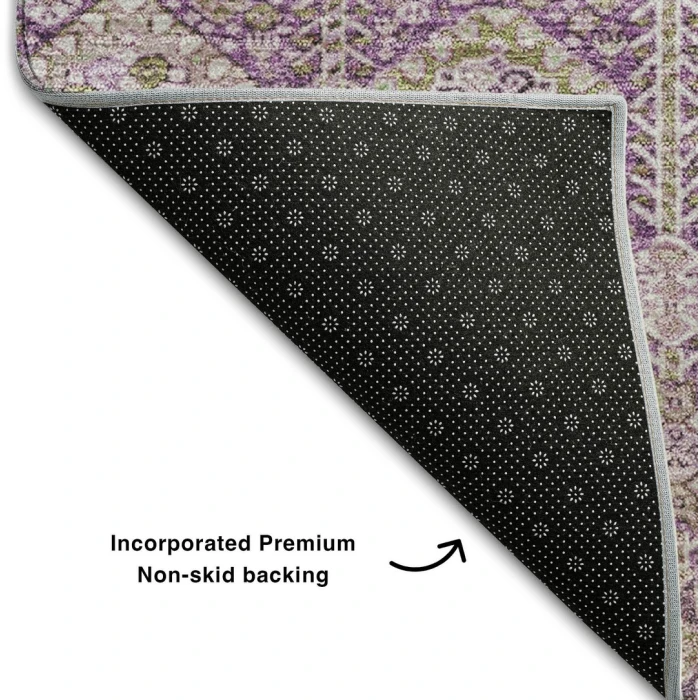 Addison Mayfield Purple AMF574 9ft. x 12ft. Rect. Rug