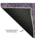Addison Mayfield Purple AMF574 - 8ft. Round Rug