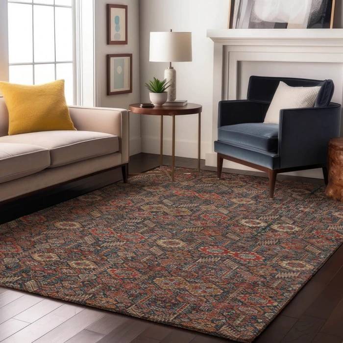 Addison Mayfield Red AMF574 2ft. 3in. x 7ft. 6in. Rect. Rug