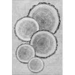 Addison Mayfield Gray AMF575 - 8ft. Round Rug
