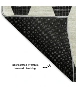 Addison Mayfield Black AMF578 8ft. x 10ft. Rect. Rug
